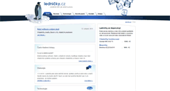 Desktop Screenshot of lednicky.cz