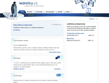 Tablet Screenshot of lednicky.cz
